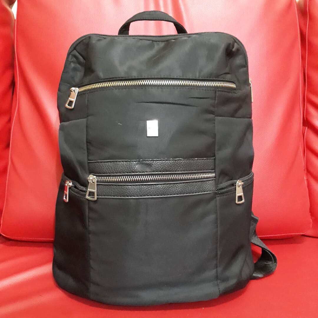 Tas Ransel Marcopolo Hitam Black Barang Mewah Tas Dompet di