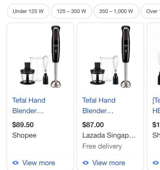 Tefal hand blender, Furniture & Home Living, Kitchenware & Tableware