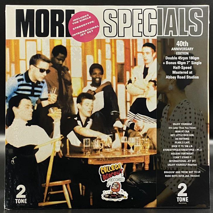 The Specials - More Specials 40th Anniversary Edition (Category: Vinyls) located in Paranaque City. Submitted by collegedropout.records (Listing ID 1094772809, Image 1). Description: - Mastered At Abbey Road Studios - Double 45rpm 180g + Bonus 40g 7” Single - Half-Speed - Master Edition The Specials are one of the defining bands of the late 70's/early 80's along with Jerry Dammers iconic label Two Tone Records. Originally formed in 1977, as The C