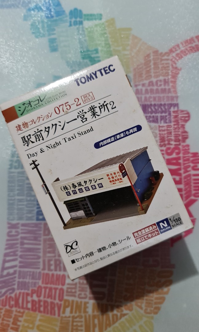 Tomytec Diorama Collection Day Night Taxi Stand 1 150 Scale Hobbies Toys Toys Games On Carousell