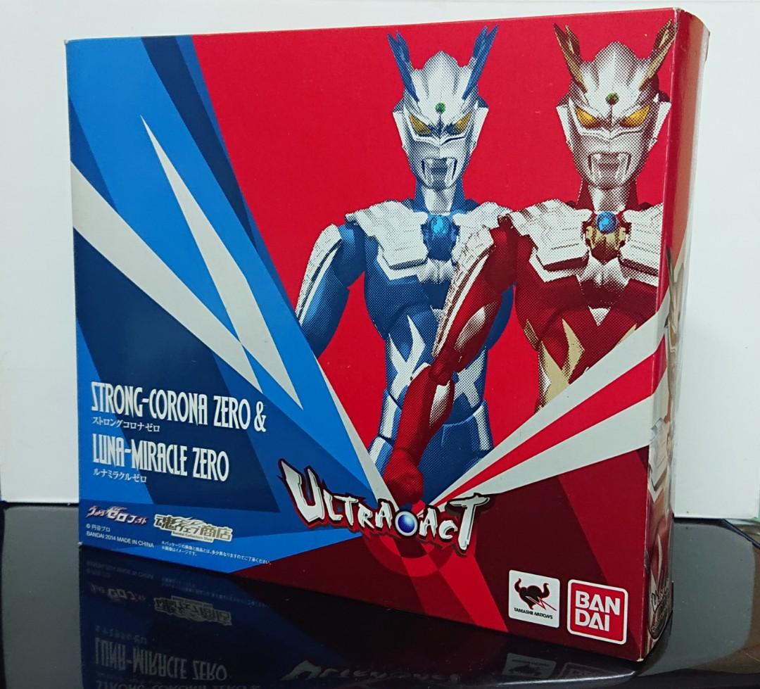 Shf Ultra Act Ultraman Zero Luna Miracle Stron Corona Toys Games Action Figures Collectibles On Carousell