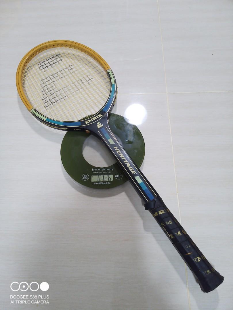 *Vintage* Emrik Heritage Wooden Tennis Racquet, Sports Equipment ...