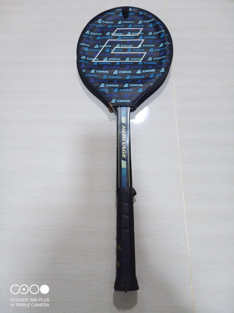 *Vintage* Emrik Heritage Wooden Tennis Racquet, Sports Equipment ...