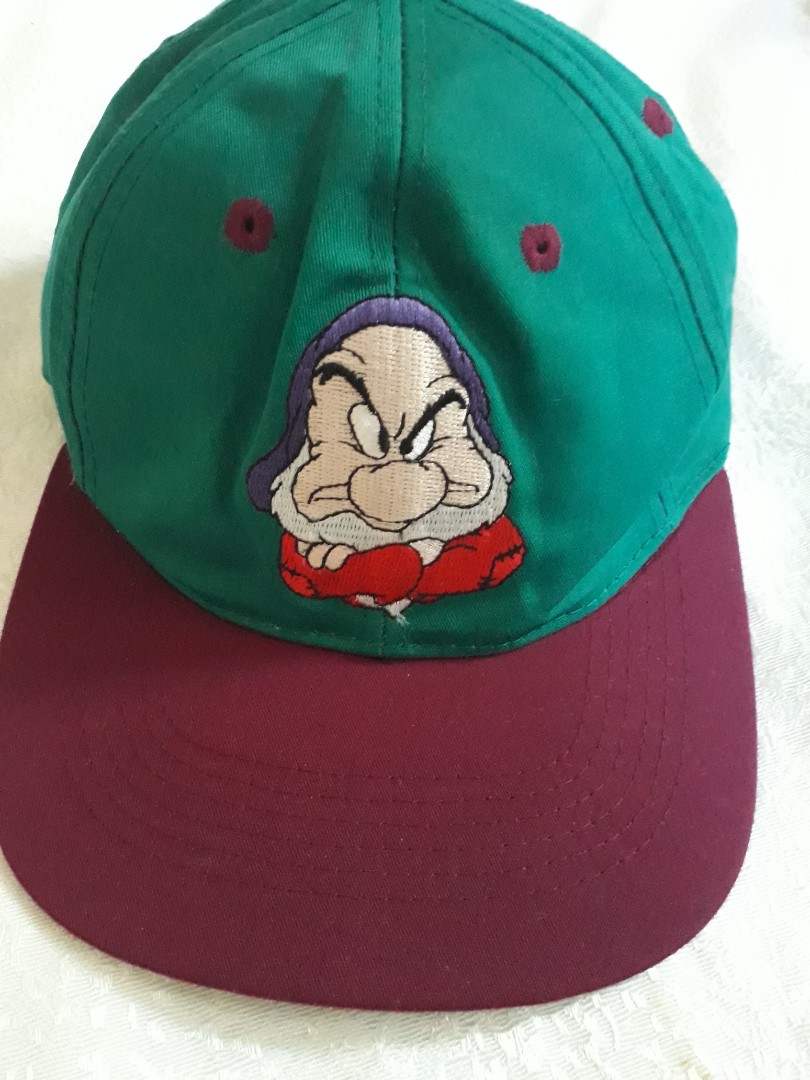 Vintage Rare Disney Snow White Grumpy Blockhead Hat – Twisted Thrift