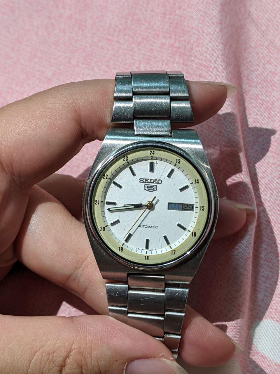 Vintage Seiko Five 7009 (1980-1990), Men's Fashion, Watches & Accessories,  Watches on Carousell