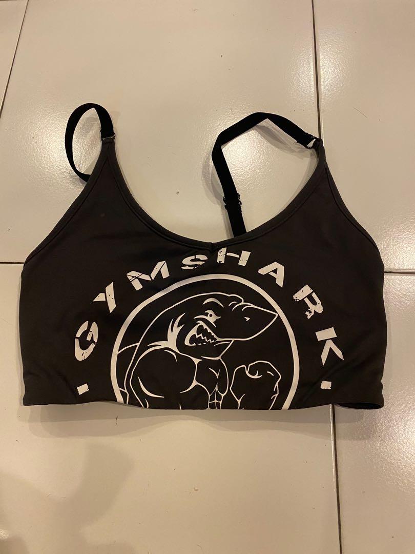 XS Gymshark Legacy Fitness Sports Bra - Washed Black, Women's Fashion,  Activewear on Carousell