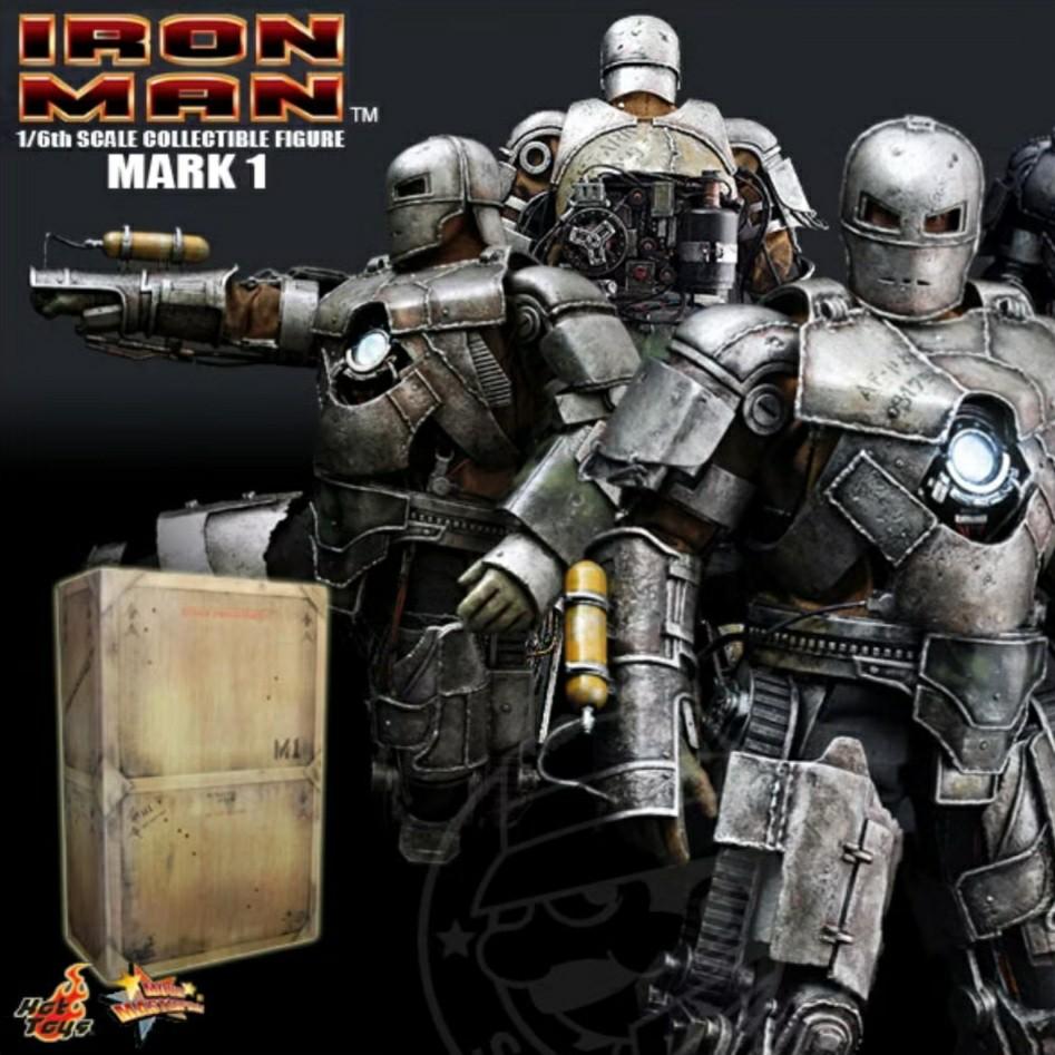 1 6 hot toys iron man Mark 1 Version 1 Hobbies Toys Toys