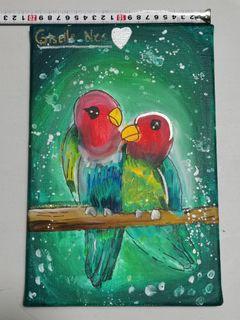 2 Lovely Parrots
