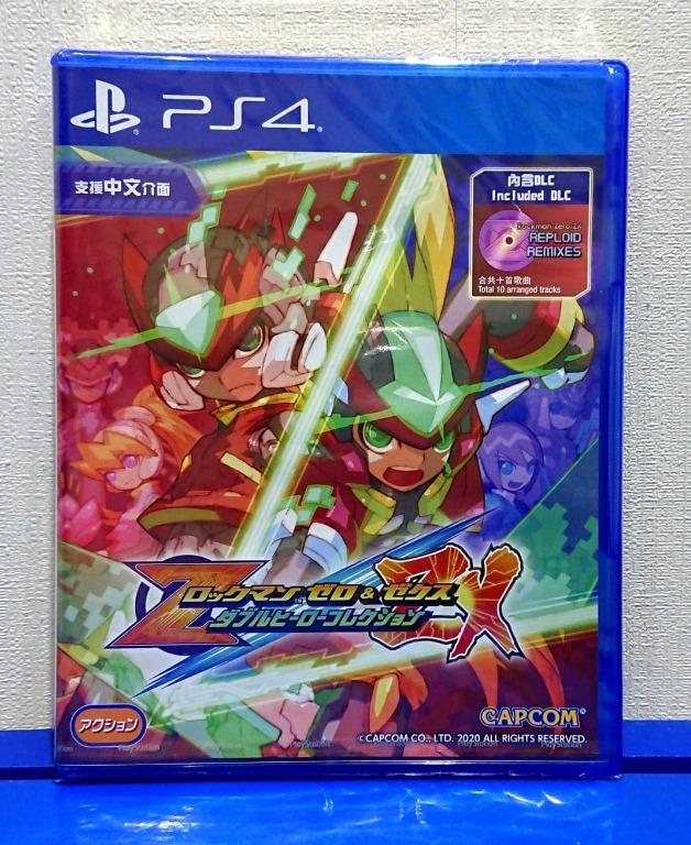 全新ps4遊戲洛克人zero Zx 傳奇合輯日英文版 電子遊戲 電子遊戲 Playstation Carousell