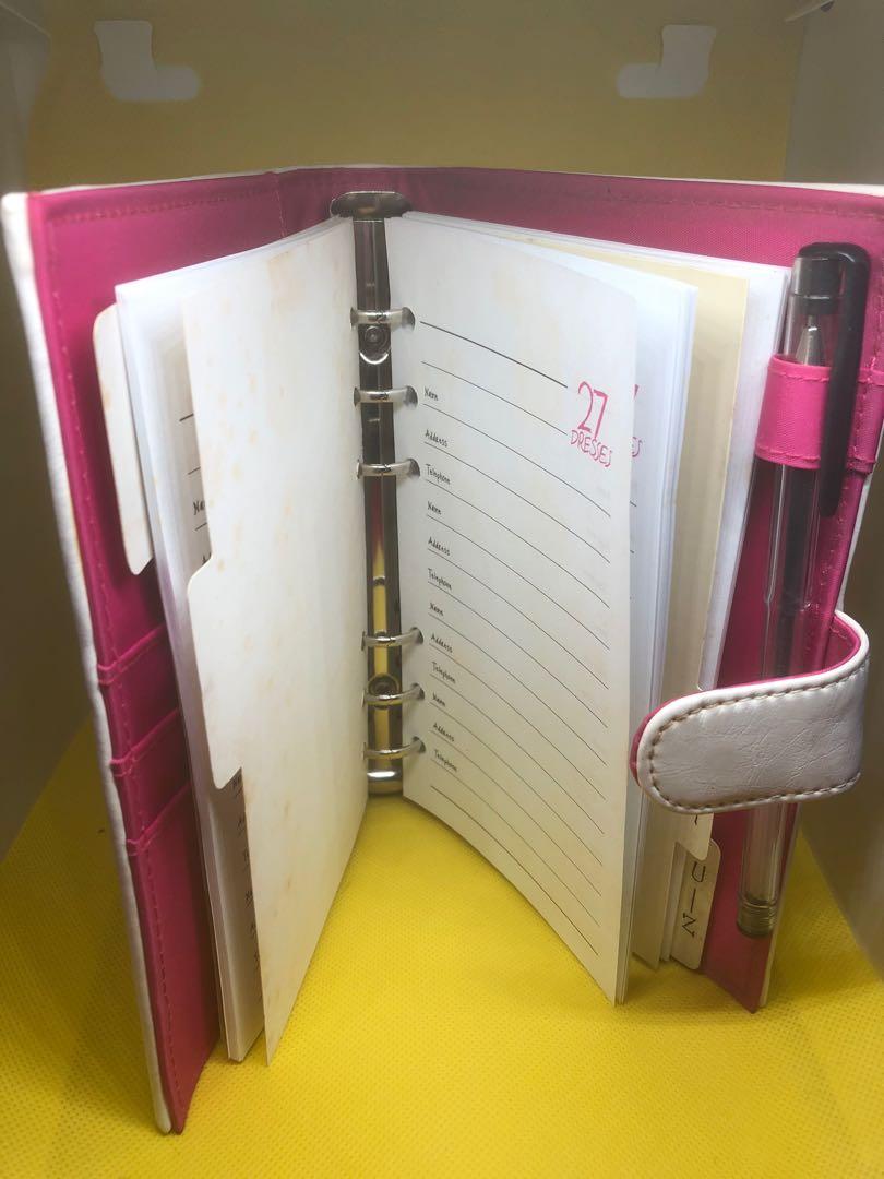 27 dresses filofax hotsell