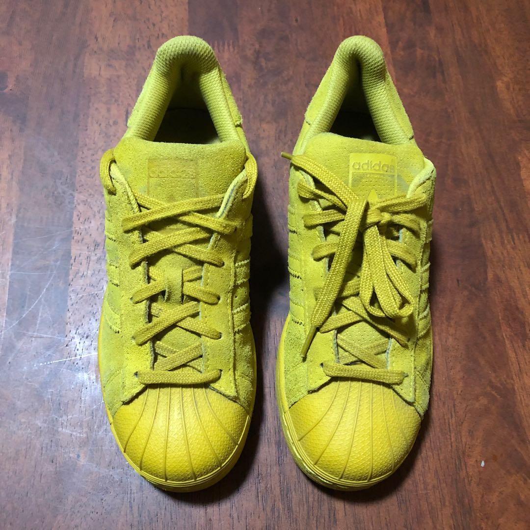 Adidas superstar 2 women yellow sale