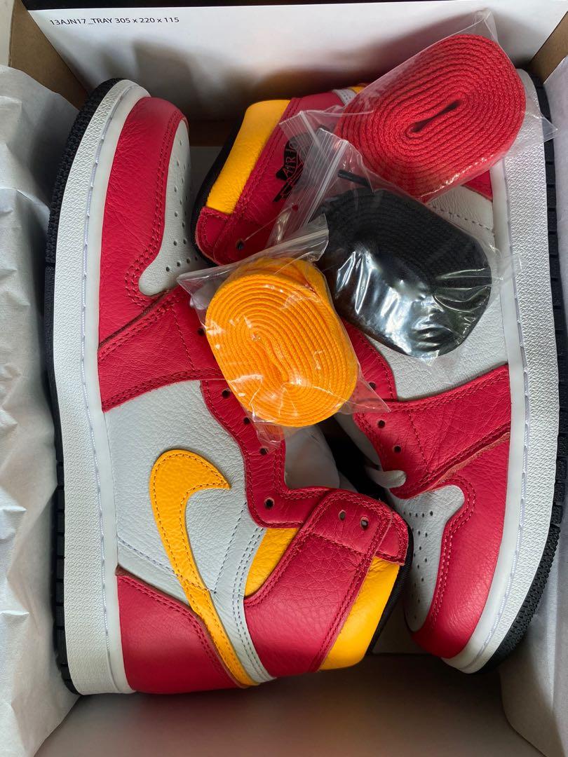 Air Jordan 1 OG Light Fusion Red SALE ONLY Men s Fashion