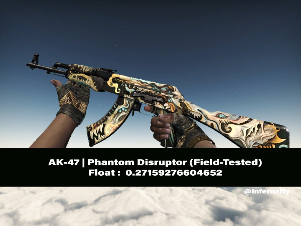 AK47 Phantom Disruptor FT CSGO SKINS KNIVES, Video Gaming, Gaming