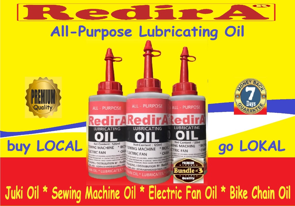 All Purpose Lubricating Oil (Singer Oil Juki Oil Electric Fan Oil Chain