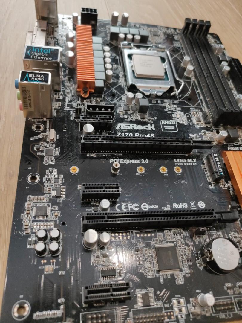 ASRock Z170 Pro4S （ASRock、0.0625MHz刻みでベースクロックを