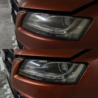 Audi RS5 S5 Headlight Restoration Polish