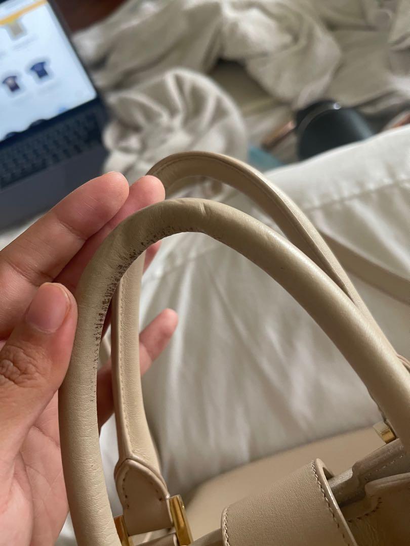 AUTHENTHIC BEIGE YSL CABAS IN SMALL (Category: Luxury Bags & Wallets) located in Paranaque City. Submitted by studio0803ph (Listing ID 1094907193, Image 3). Description: 100% authentic issues - please see photos free grab within metro manila.