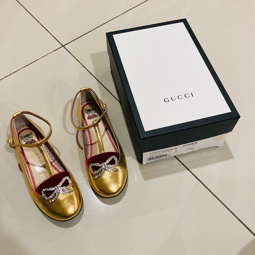 Gucci kids flats on sale