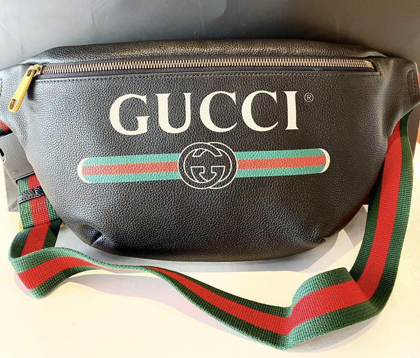 Authentic Gucci Waist Bag, Men's Fashion, Bags, Sling Bags on Carousell