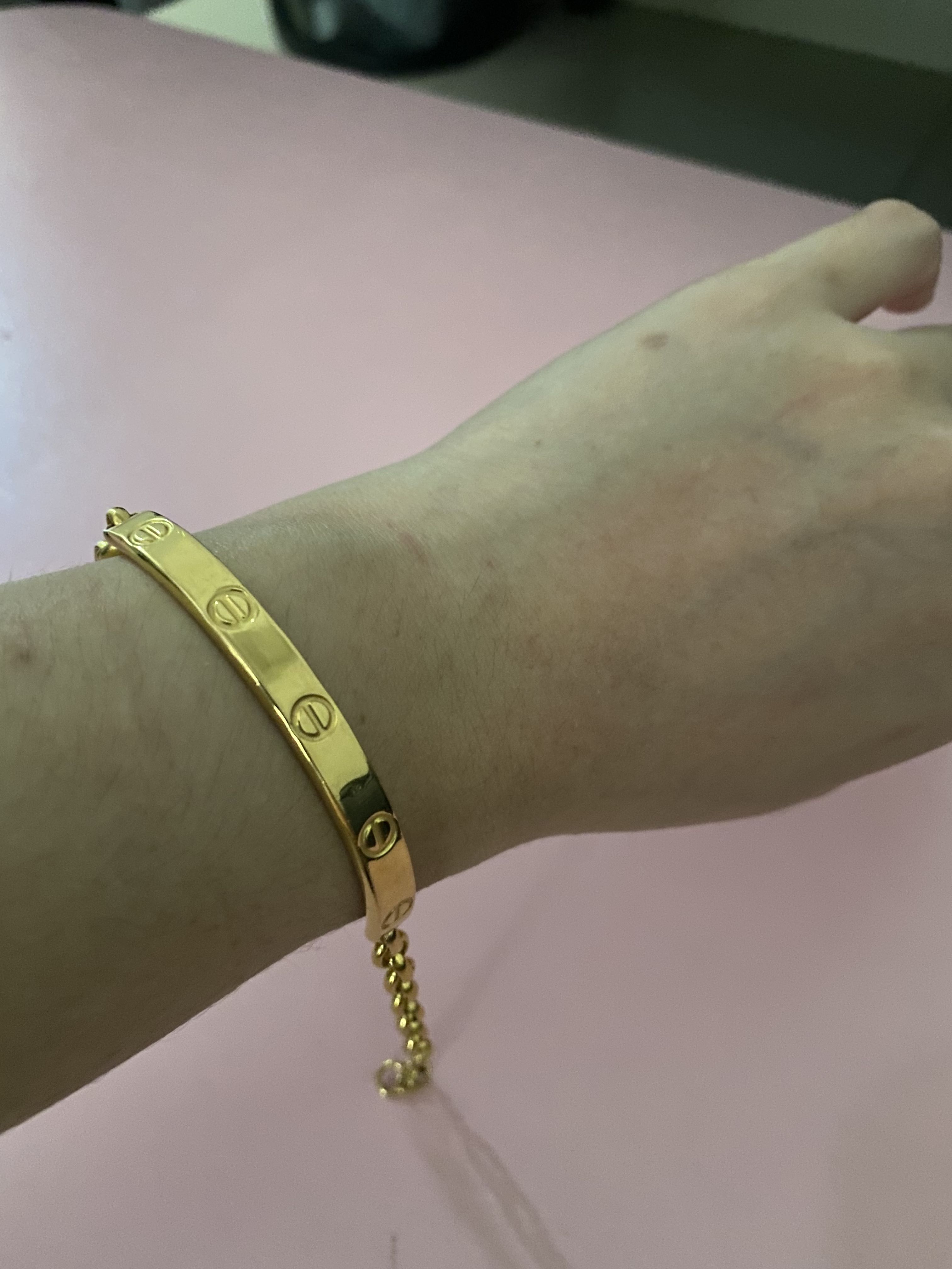 Cartier shop half bangle