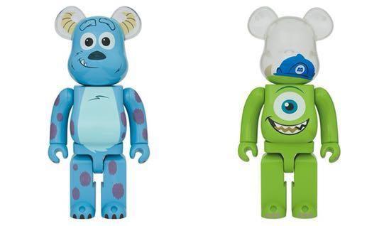 BE@RBRICK MIKE & SULLEY 1000% - おもちゃ
