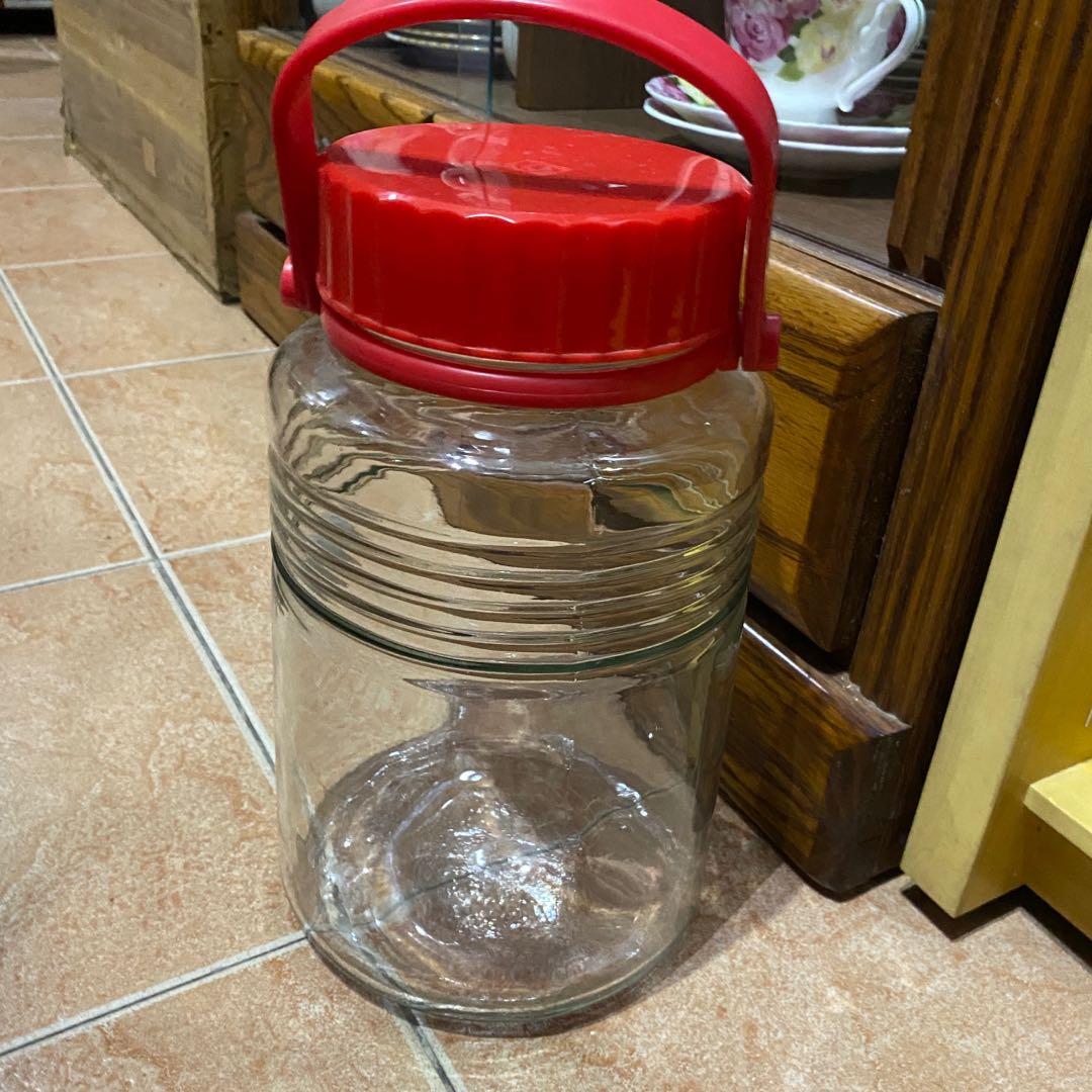 Big giant Jars with red lid (Category: Food Organization & Storage) located in Quezon City. Submitted by kb0030 (Listing ID 1094828053, Image 3). Description: Brand new unused and unboxed 700 a piece Random design please see photos Discount if get all Around 10 pcs available TAKE ALL for 4,000 pesos .