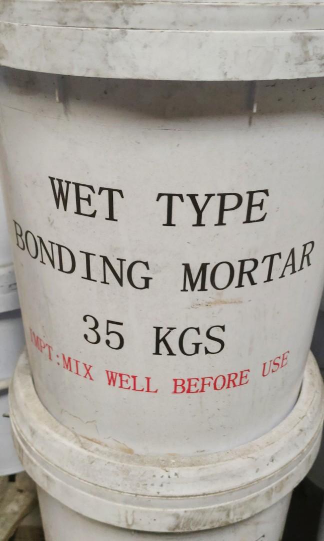 BONDING MORTAR (WET TYPE), Commercial & Industrial, Industrial