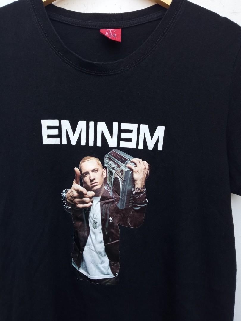Bootleg eminem shirt, Fesyen Pria 