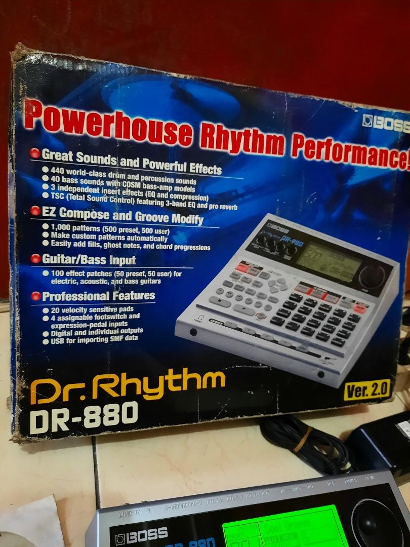 BOSS DR-880 DR.Rhythm Drum machine musical instrumen