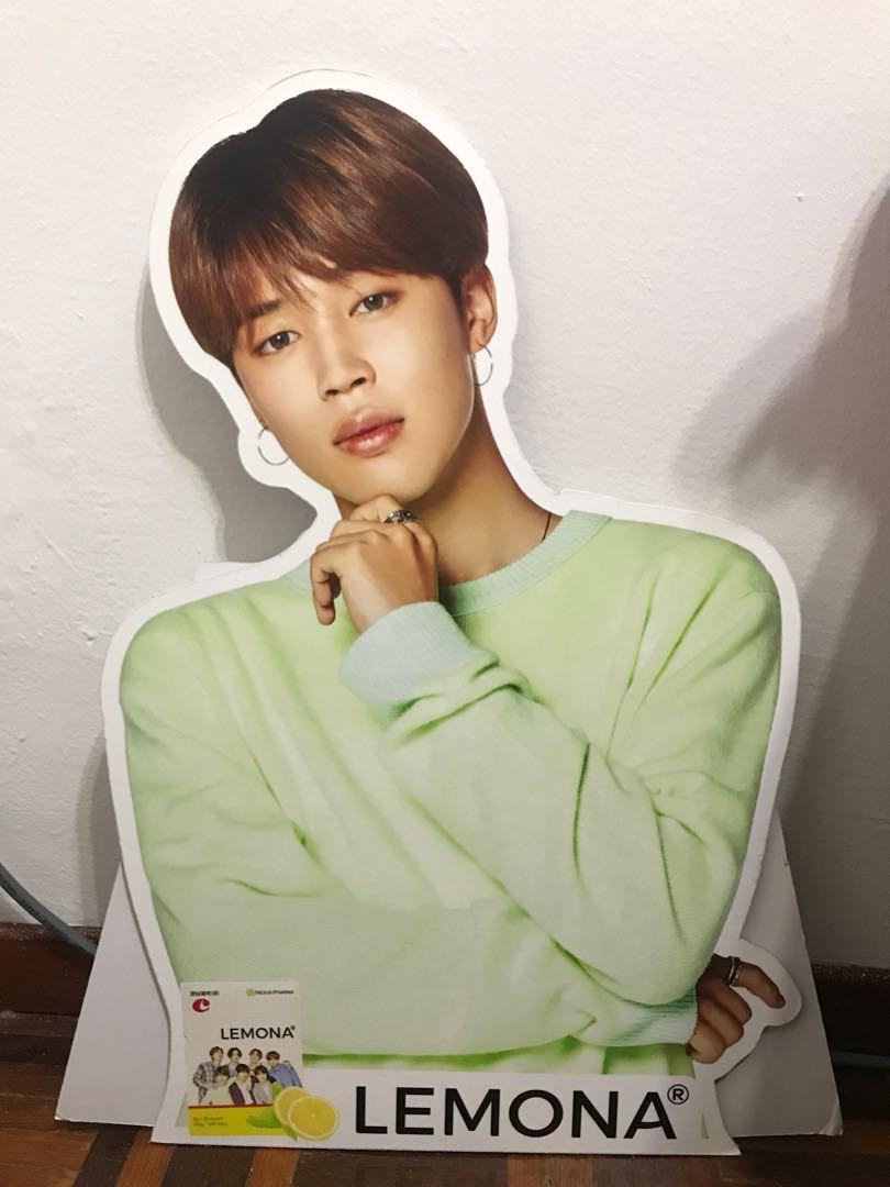 BTS JIMIN LEMONA CARDBOARD STANDEE, Hobbies & Toys, Collectibles
