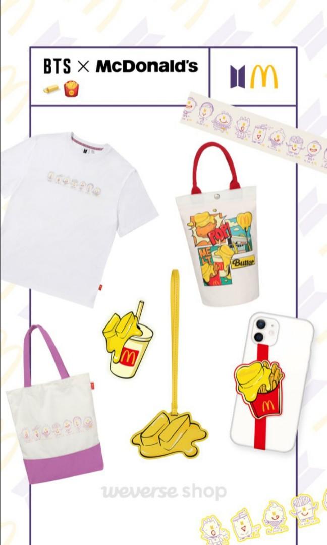 Weverse Bts Mcdonalds - Mcdonald S Launches Bts Themed Meal Merchandise ...