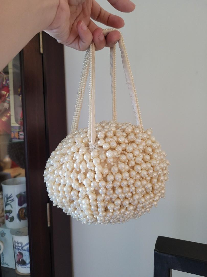 Cachellie Pearl Beads Bag, Women's Fashion, Bags & Wallets, Purses