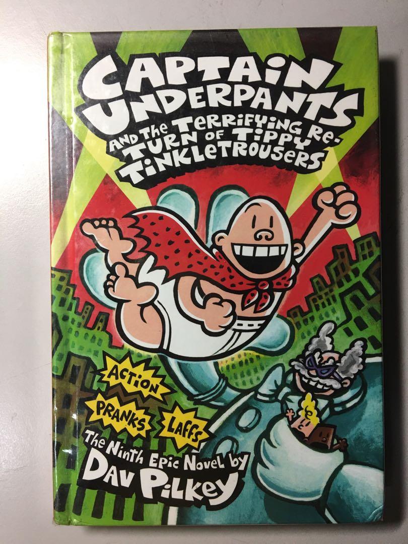 Book Reviews for Captain Underpants and the Terrifying Return of