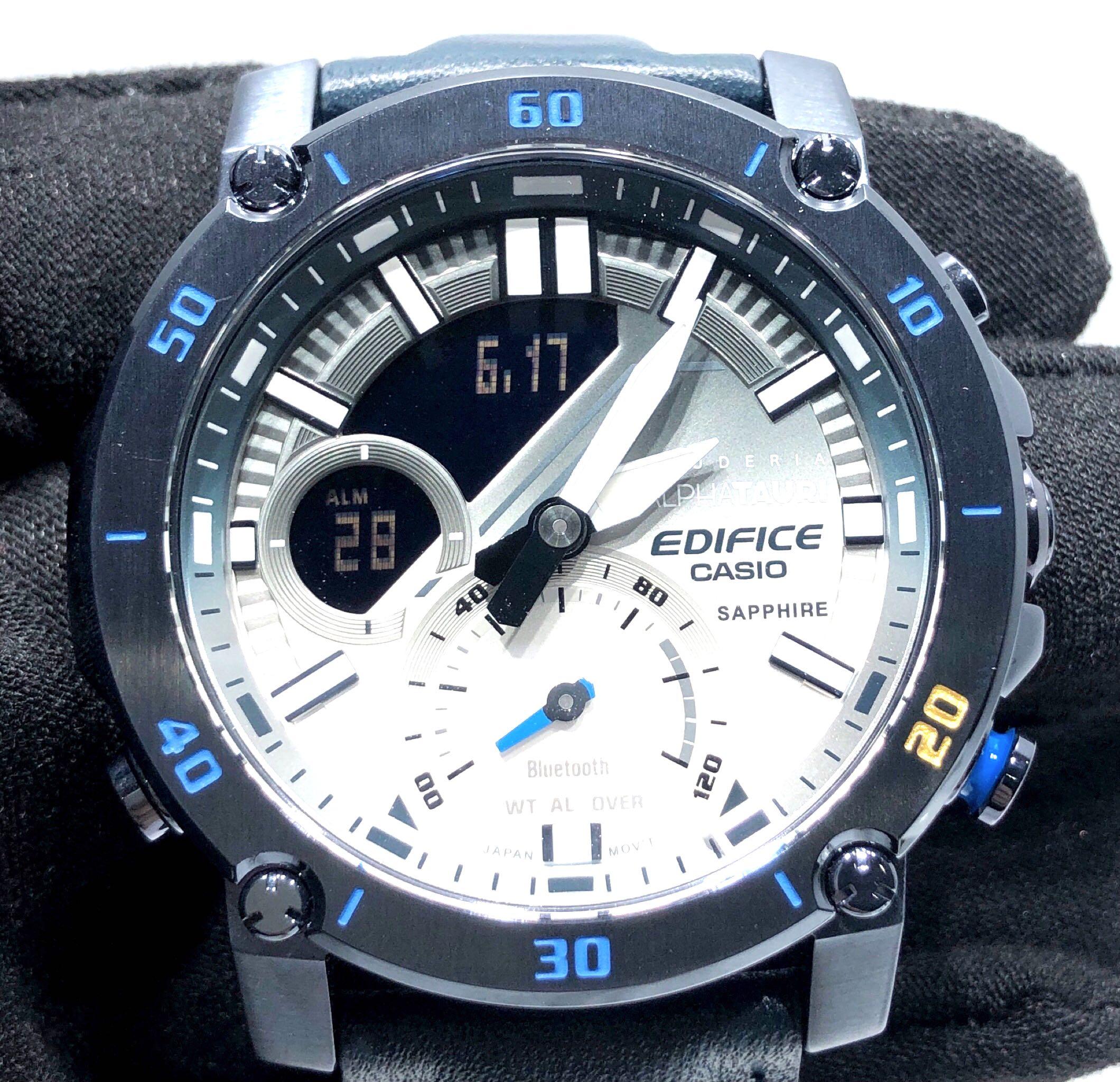 CASIO EDIFICE 5638 ECB 20AT 2A SCUDERIA ALPHATAURI QUARTZ MEN S WATCH 217011528
