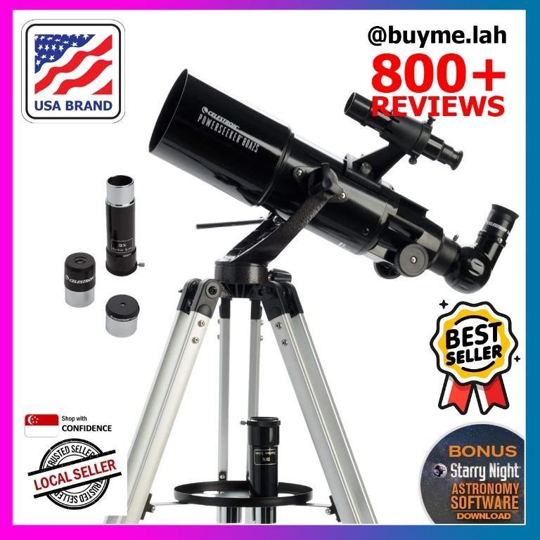 Celestron powerseeker 80azs new arrivals review