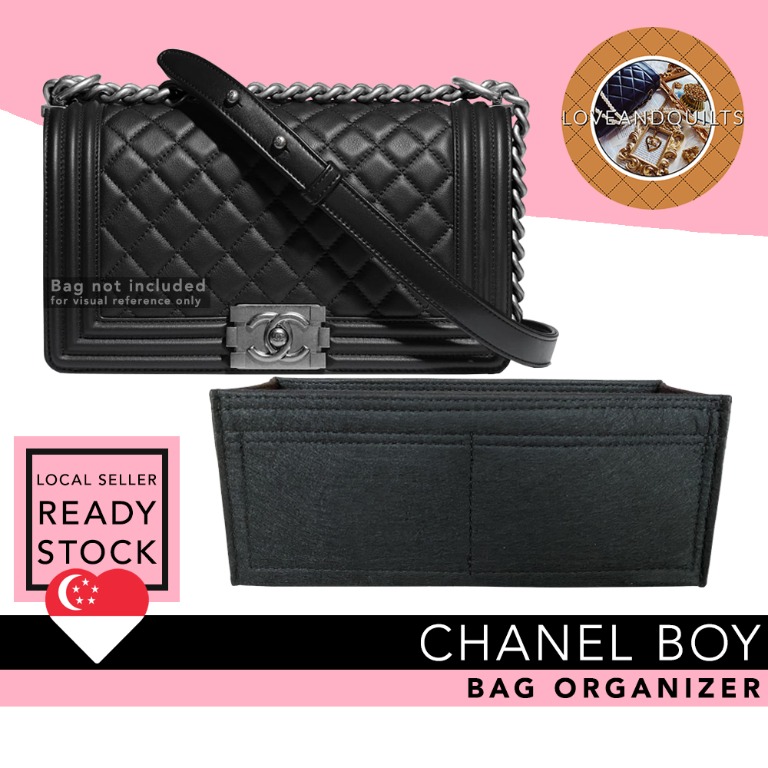 3-56/ CHA-Boy-S-U) Bag Organizer for CHA Boy Handbag Small (20cm