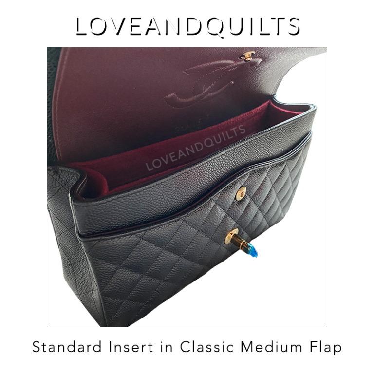 Chanel Classic Flap Bag Organizer Insert Shaper Quality Felt Bag