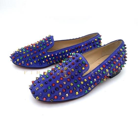 Rainbow clearance louboutin sneakers