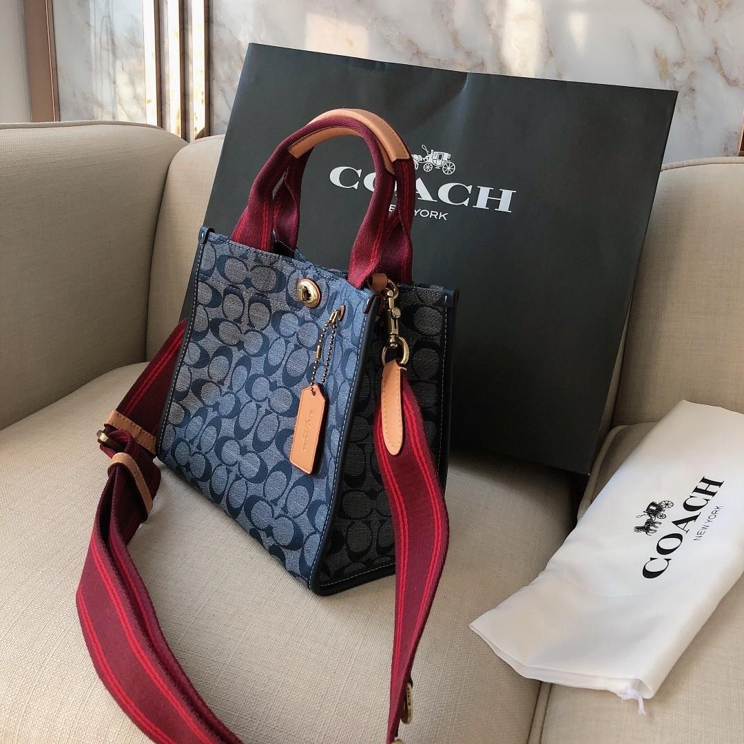 Chambray tote on sale 22