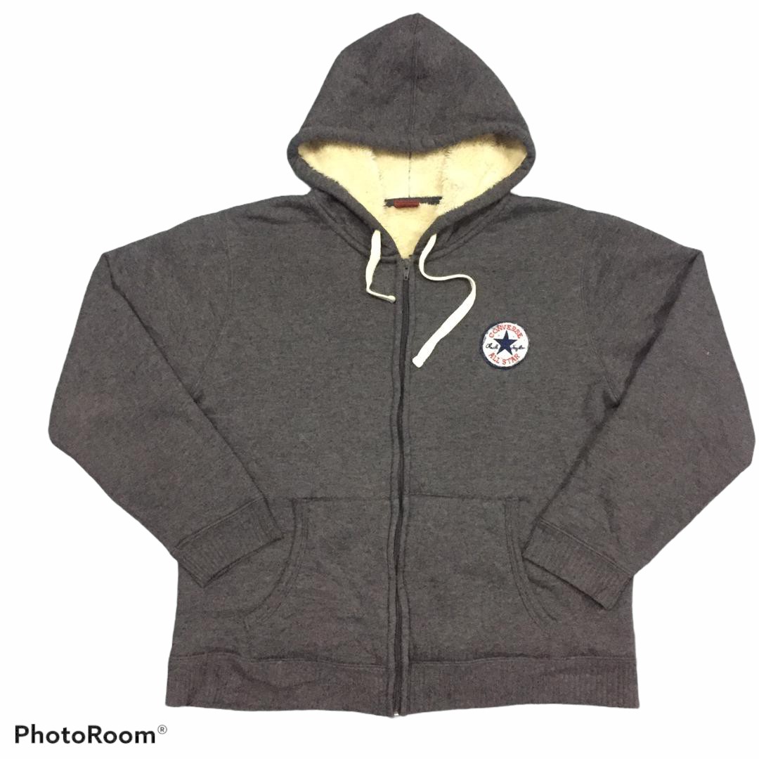 Converse core on sale zip hoodie