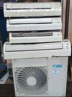 Daikin system 4 9k/9k/12k/18k for commercial and home purpose