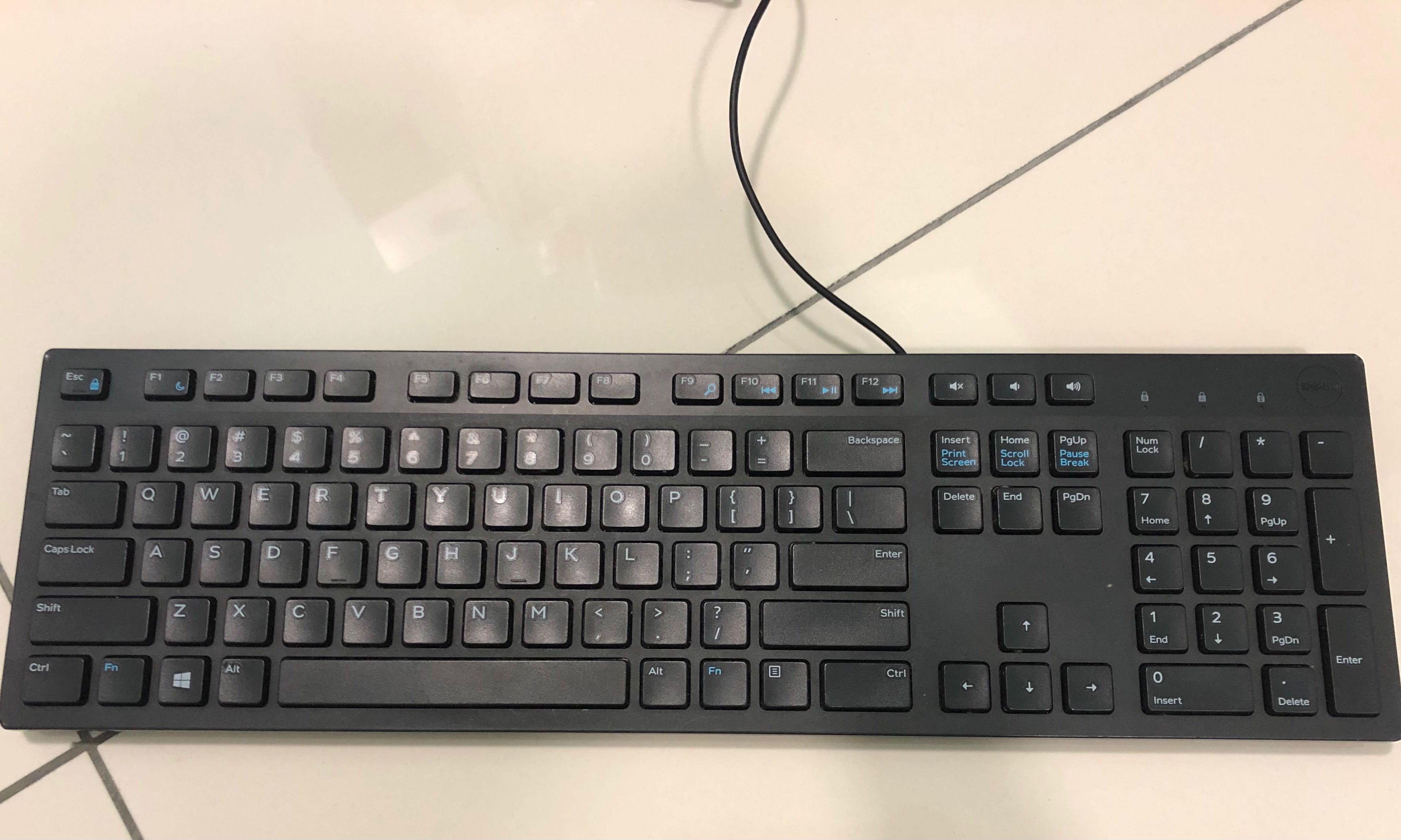 DELL USB Keyboard, Computers & Tech, Parts & Accessories, Computer