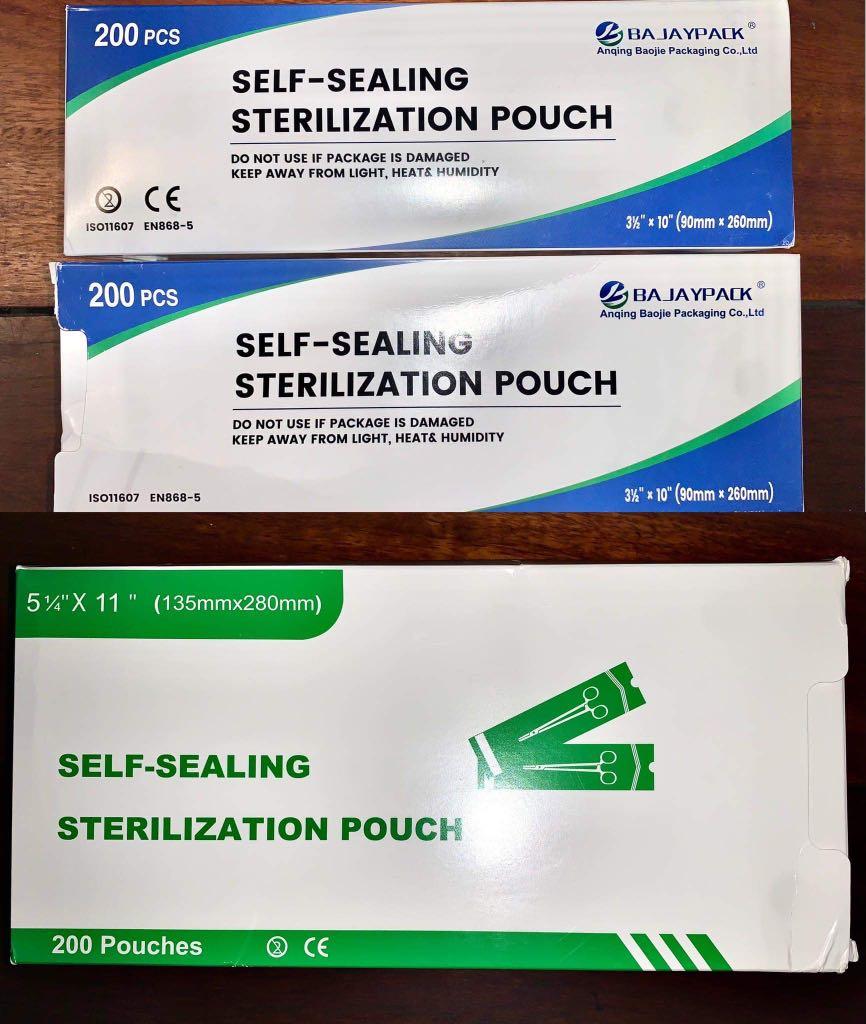 Dental Sterilization / Autoclaveable Pouches (Category: Medical Supplies & Tools) located in Paranaque City. Submitted by petitecheri (Listing ID 1094965026, Image 2). Description: See pricelist in the photos SHIPPING VIA GOGO EXPRESS.