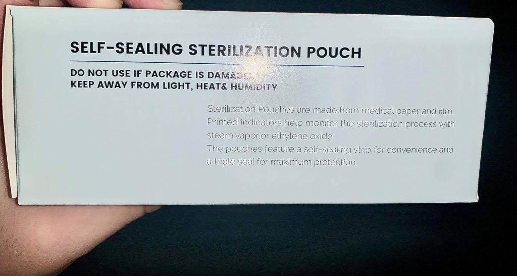 Dental Sterilization / Autoclaveable Pouches (Category: Medical Supplies & Tools) located in Paranaque City. Submitted by petitecheri (Listing ID 1094965026, Image 3). Description: See pricelist in the photos SHIPPING VIA GOGO EXPRESS.