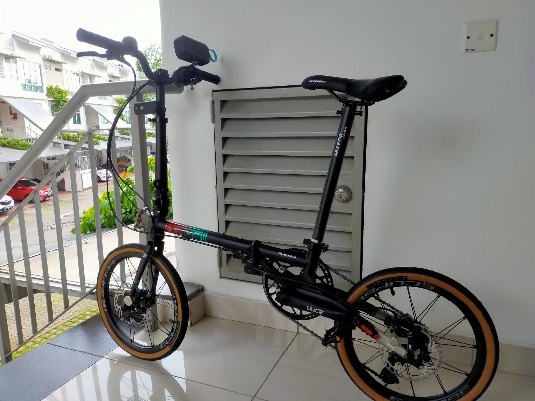 Element troy folding bike