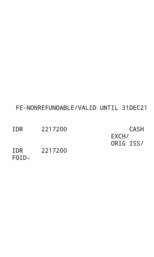 EMD garuda, Tiket & Voucher, Kartu Hadiah & Voucher di Carousell