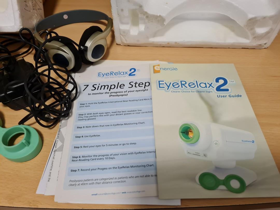 Energie Eye Relax machine Health Nutrition Assistive