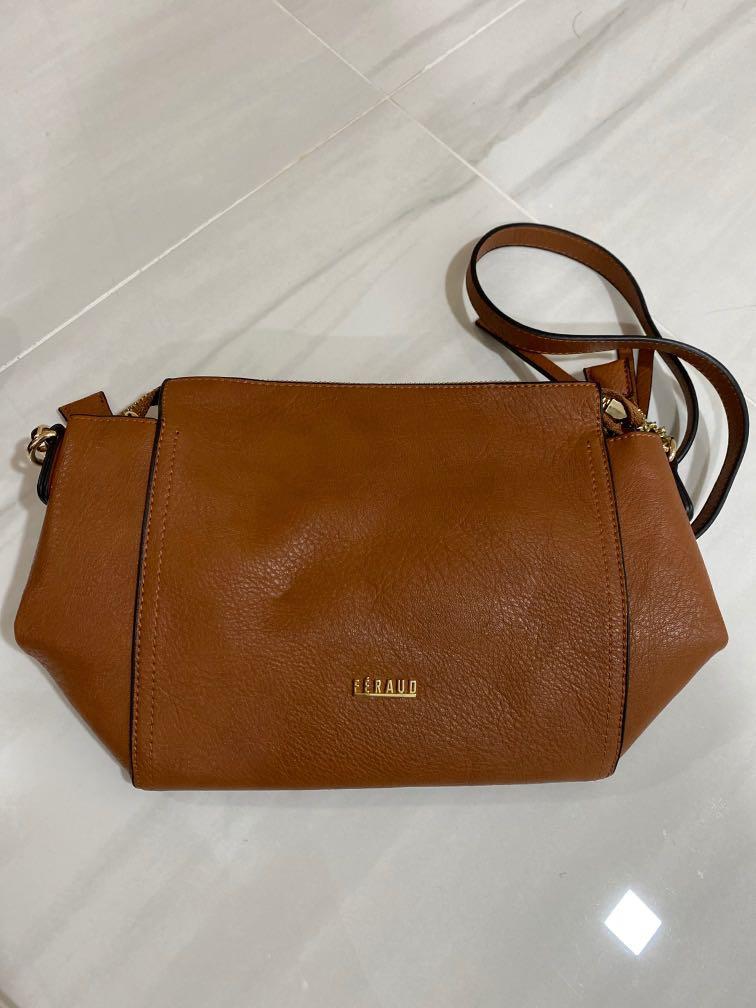 Feraud Paris Brown Slingbag