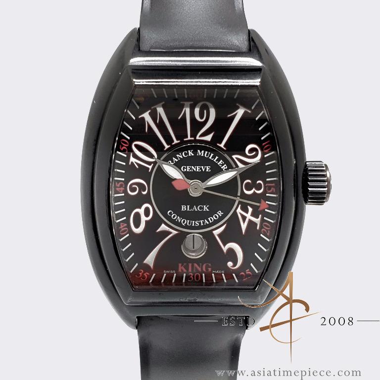 Franck Muller Black Conquistador King 8005 K SC NR Black PVD