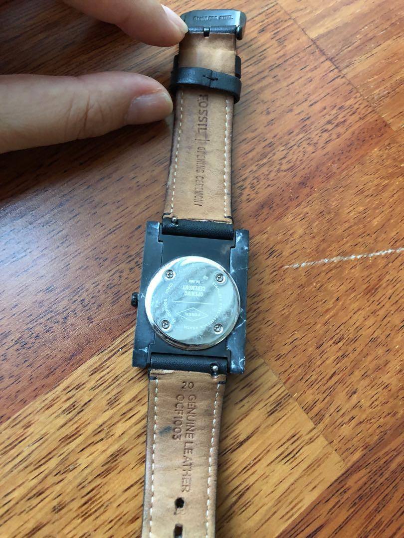 Fossil marble watch clearance